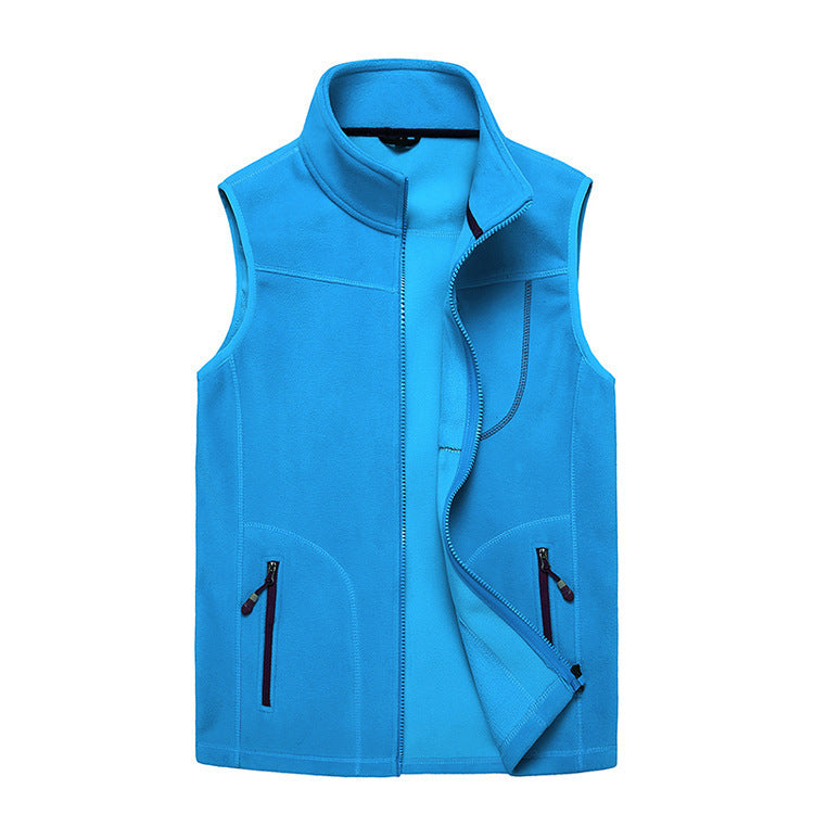 Fleece Vest Couple Style Jacket