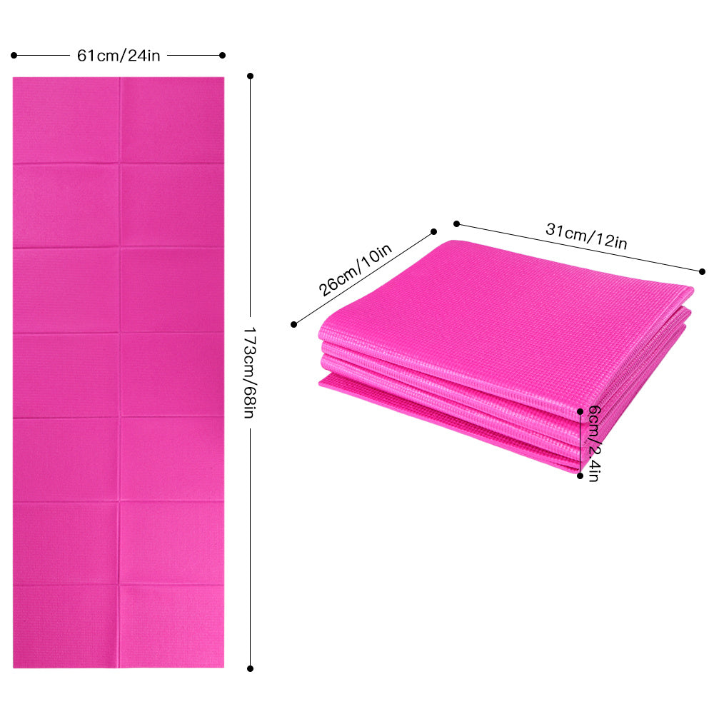 Non Slip Yoga Mat 3 Folding Gymnastics Mat