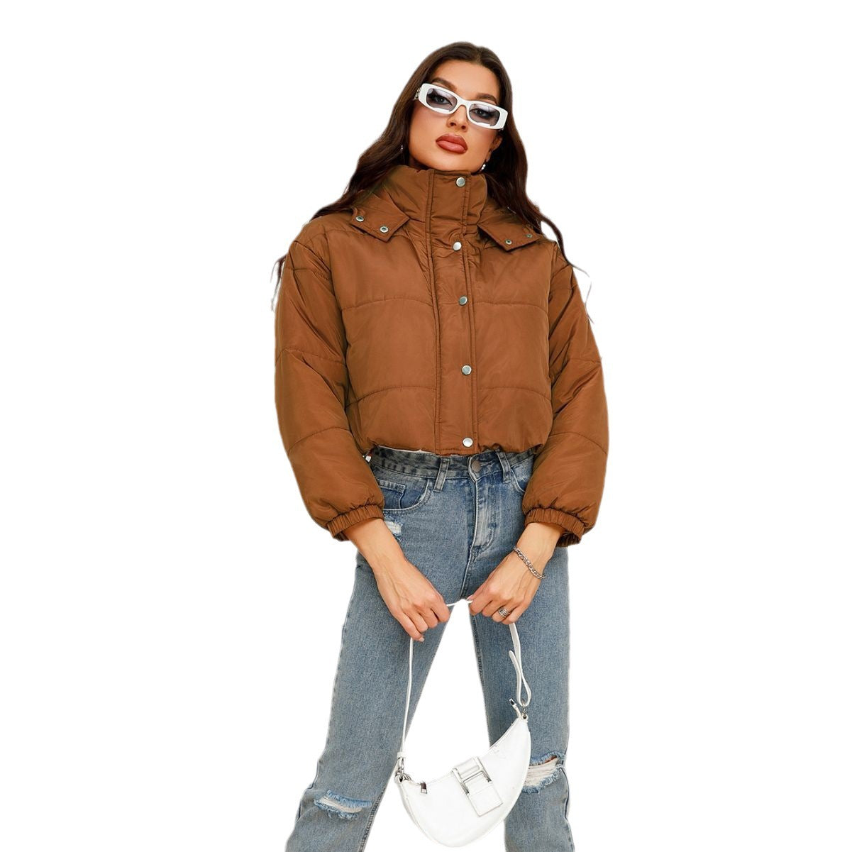 Hooded Short Cotton Jacket