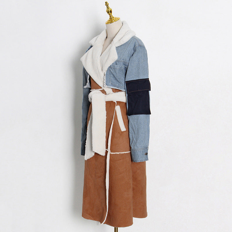 Denim Long Cotton Jacket