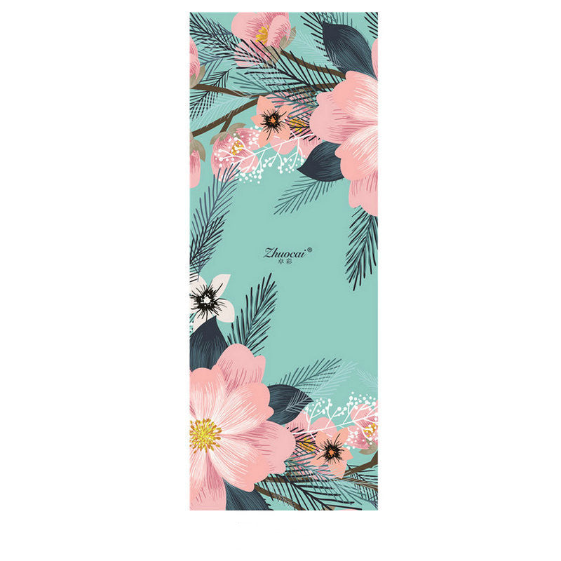 PU Rubber Suede Yoga Mat
