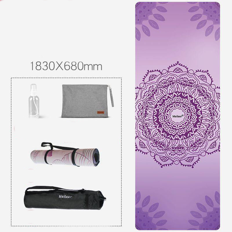 Printed Rubber Yoga Mat