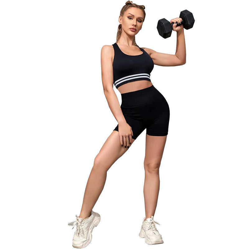 High Waist Belly Contracting Exercise Shorts