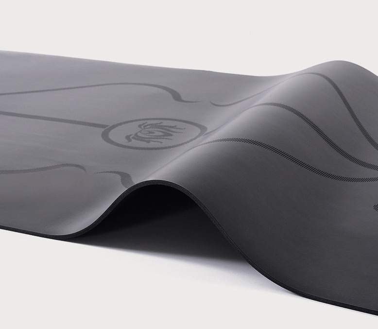 5mm Natural Rubber Suede High-end Non-slip Yoga Mat