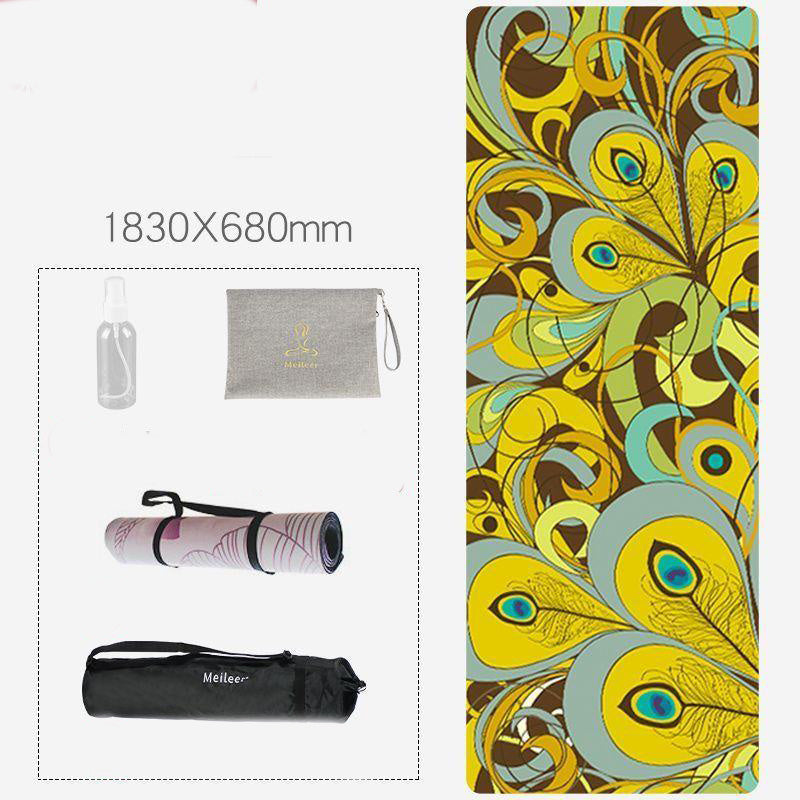 Printed Rubber Yoga Mat