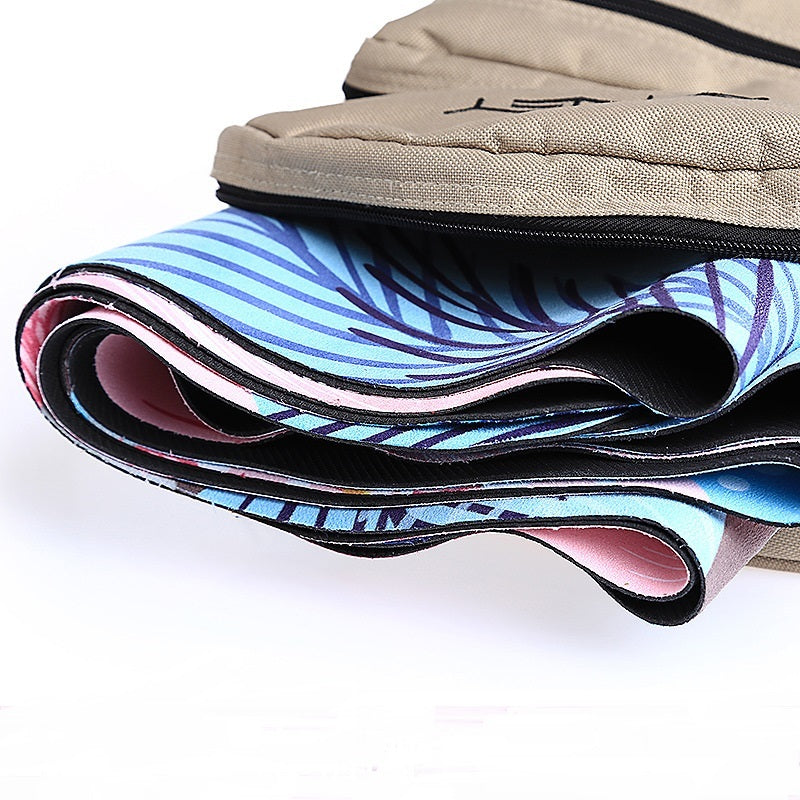 PU Rubber Suede Yoga Mat