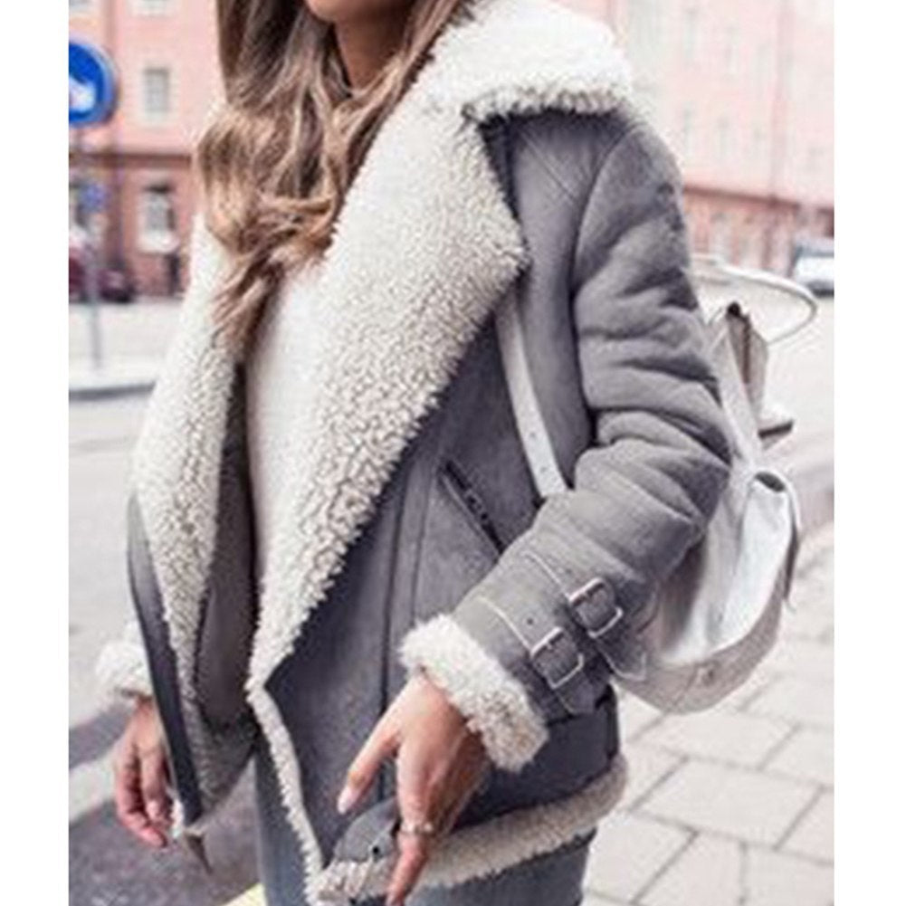 Plus Size Overcoat Jacket For Winter Outerwear