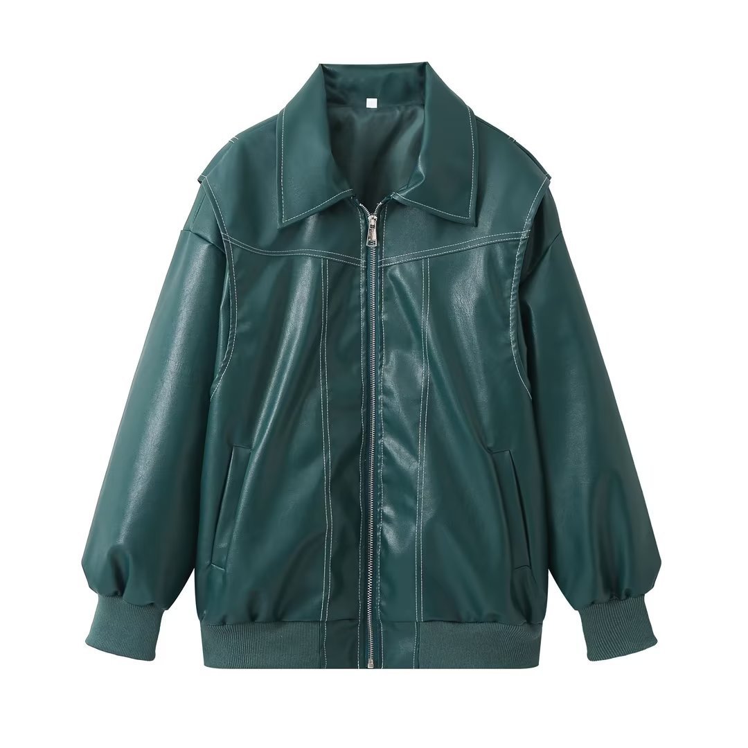Retro Jacket Cool Stand Collar