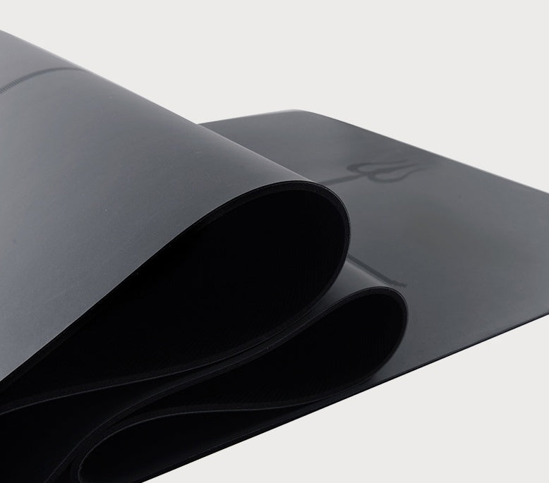 5mm Natural Rubber Suede High-end Non-slip Yoga Mat