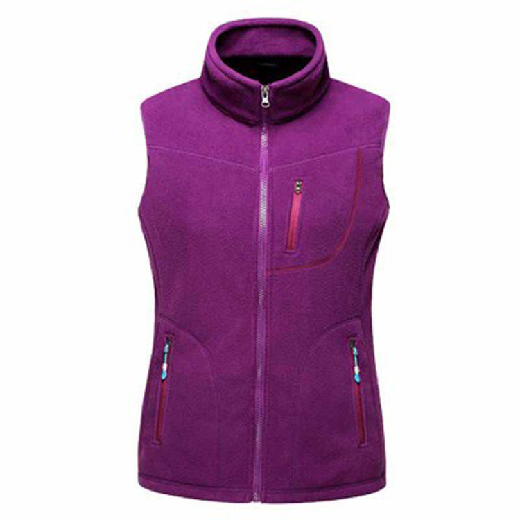 Fleece Vest Couple Style Jacket