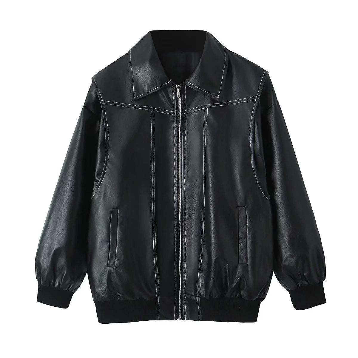 Retro Jacket Cool Stand Collar