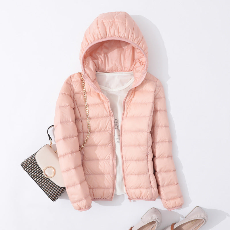 Slim Portable Short Down Jacket