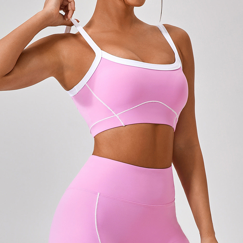 Outdoor Sports Women's Shockproof Yoga Vest