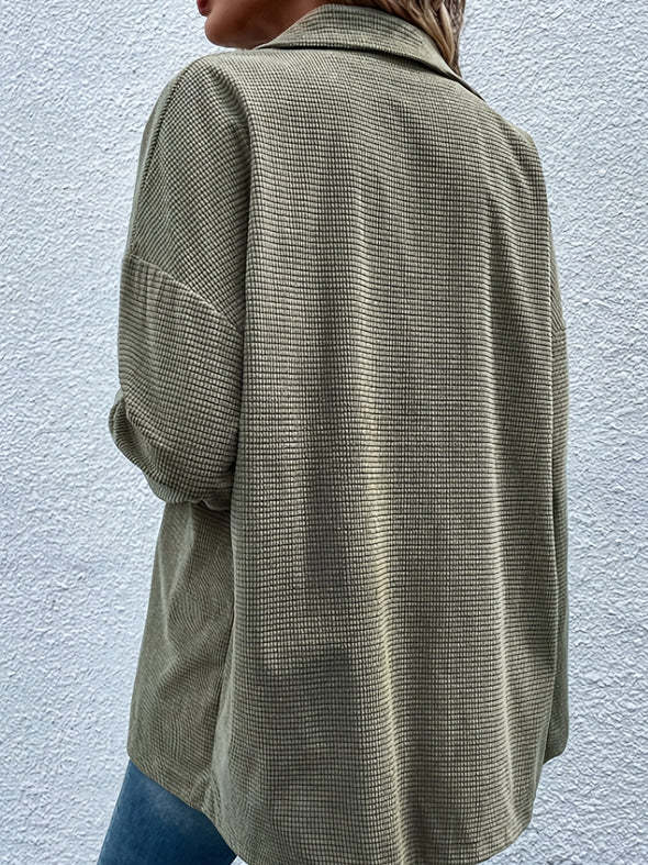 Autumn Retro Lapel Jacket Coat