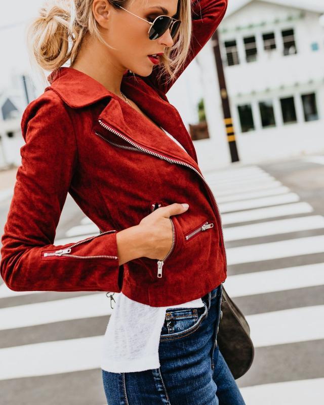 Zipper Short Jacket