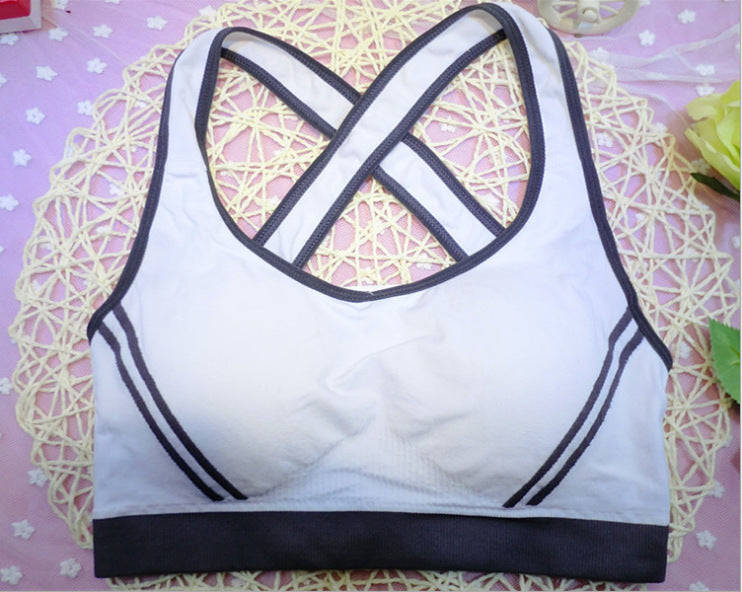 Women Athletic Vest Padded Tank Top Gym Bra