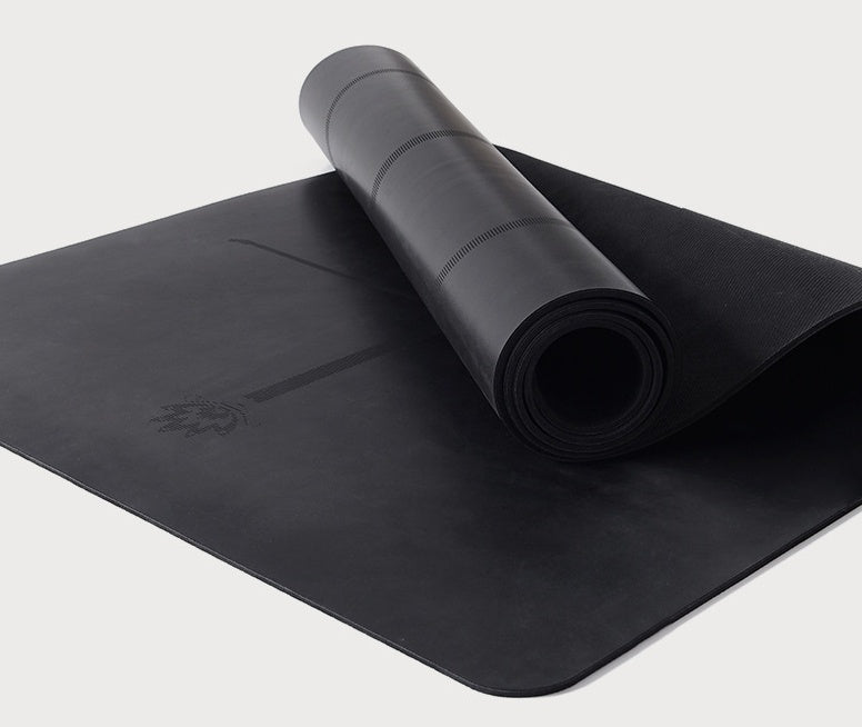 5mm Natural Rubber Suede High-end Non-slip Yoga Mat