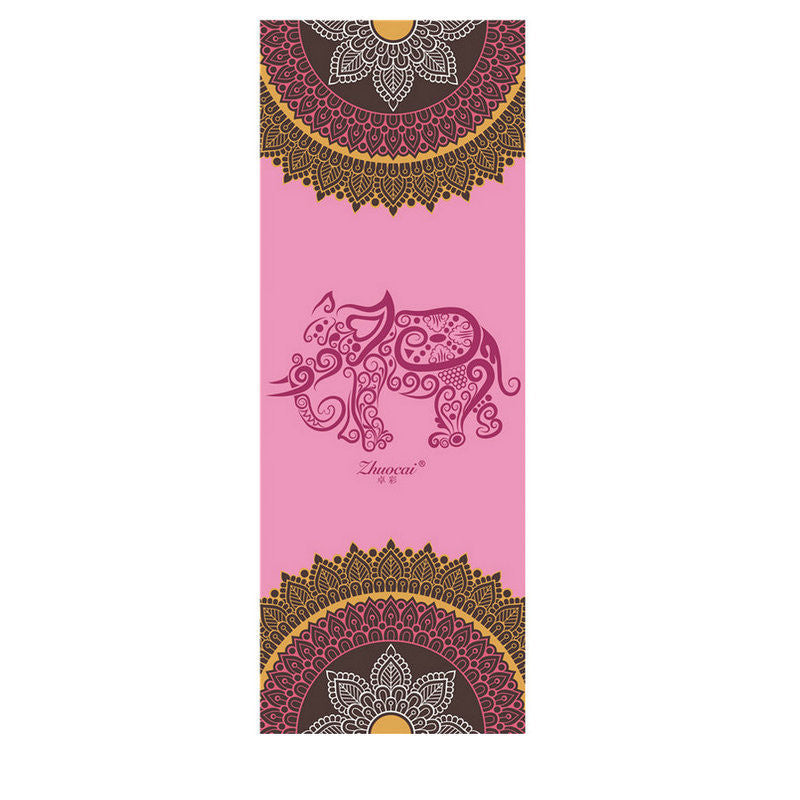 PU Rubber Suede Yoga Mat