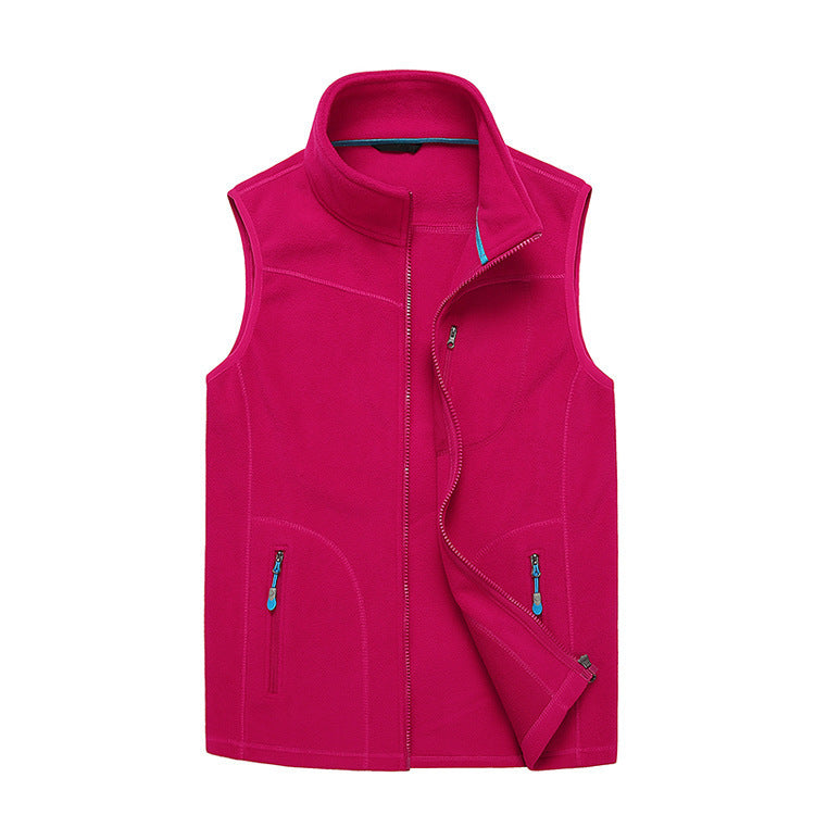 Fleece Vest Couple Style Jacket