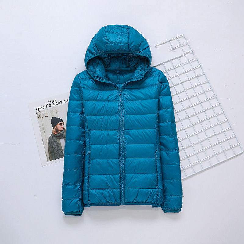 Slim Portable Short Down Jacket