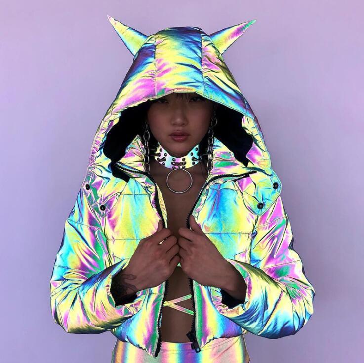 Winter Rainbow Reflective Jacket