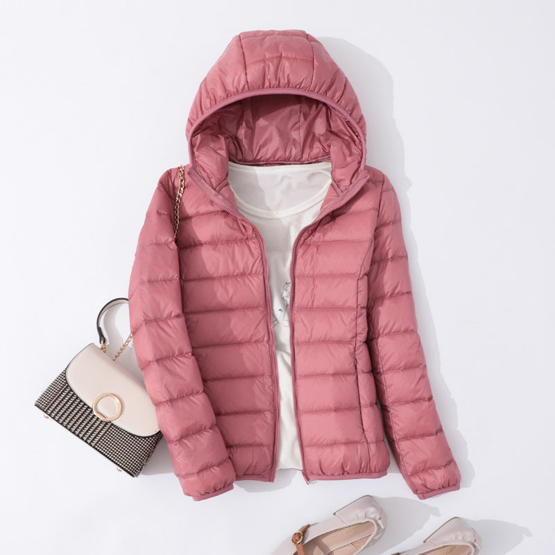 Slim Portable Short Down Jacket
