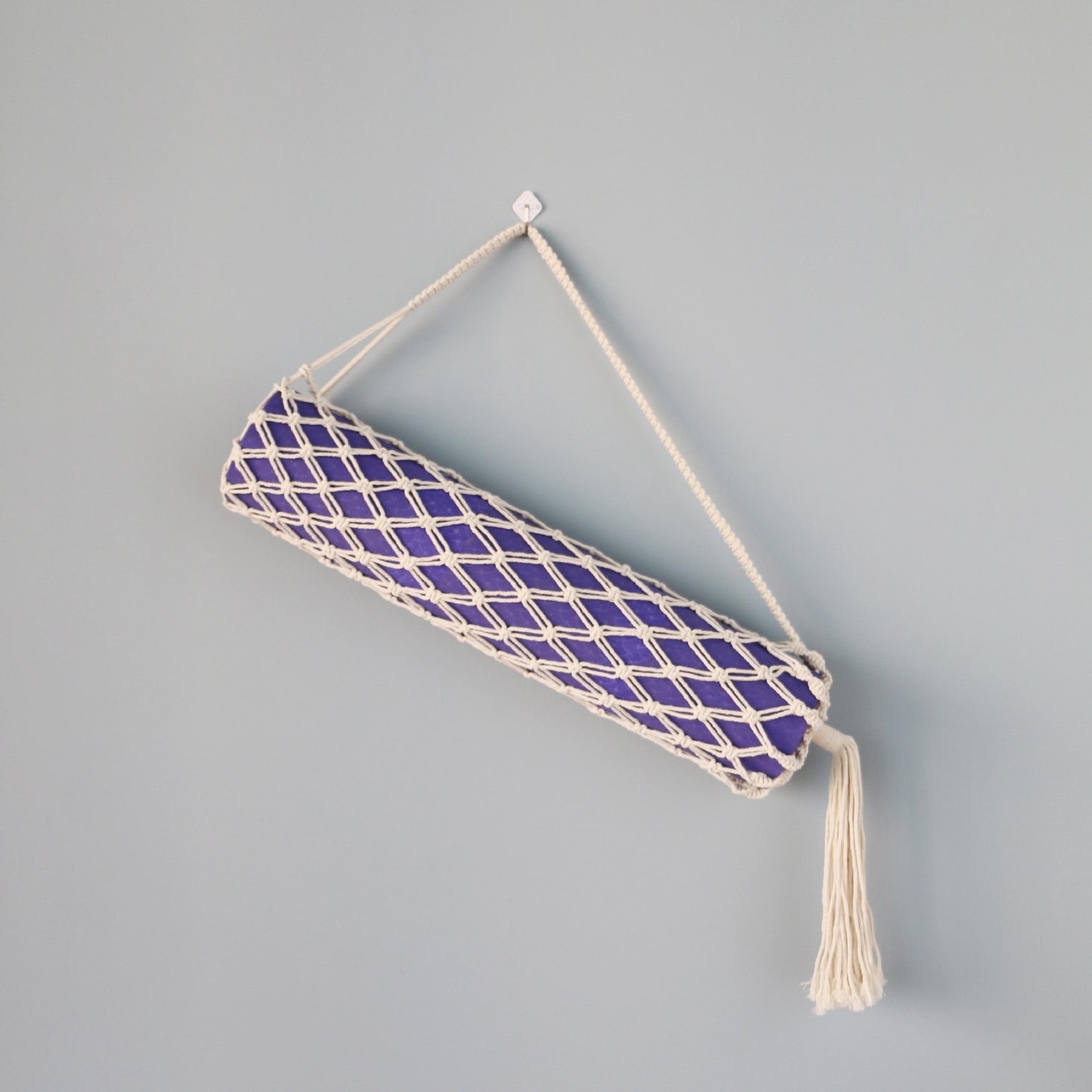 Mesh Pocket Lightweight Portable Hand Knit Yoga Mat
