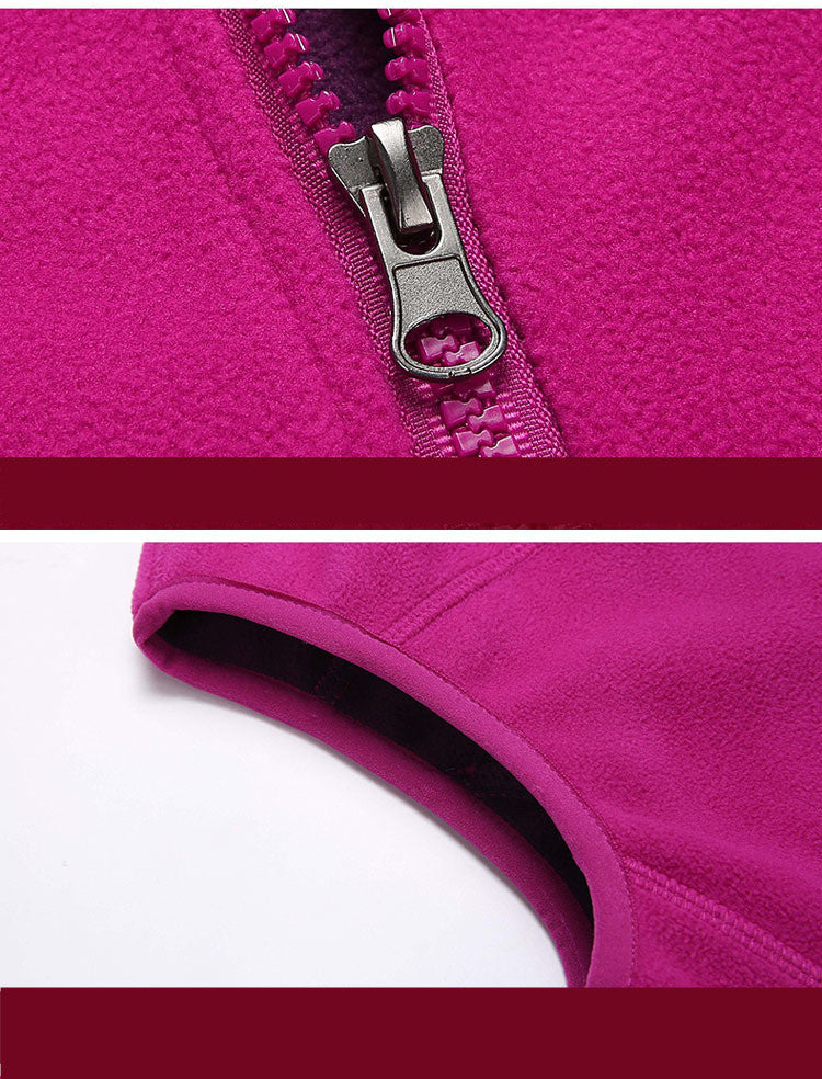 Fleece Vest Couple Style Jacket