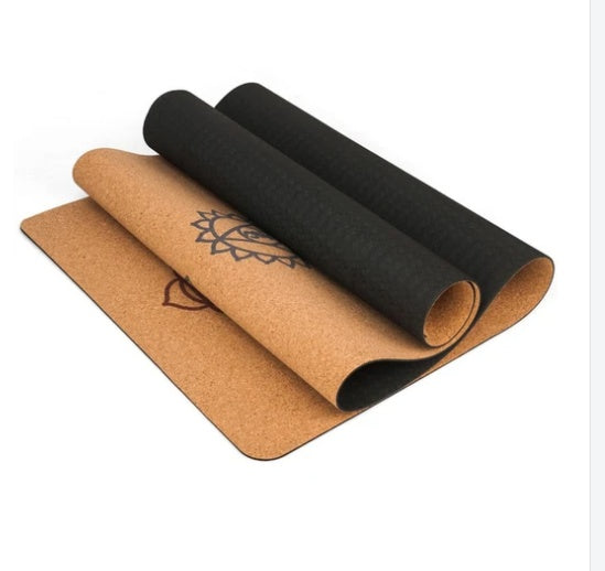Wooden Yoga Mat 5mm Mat Non-slip Wear-resistant