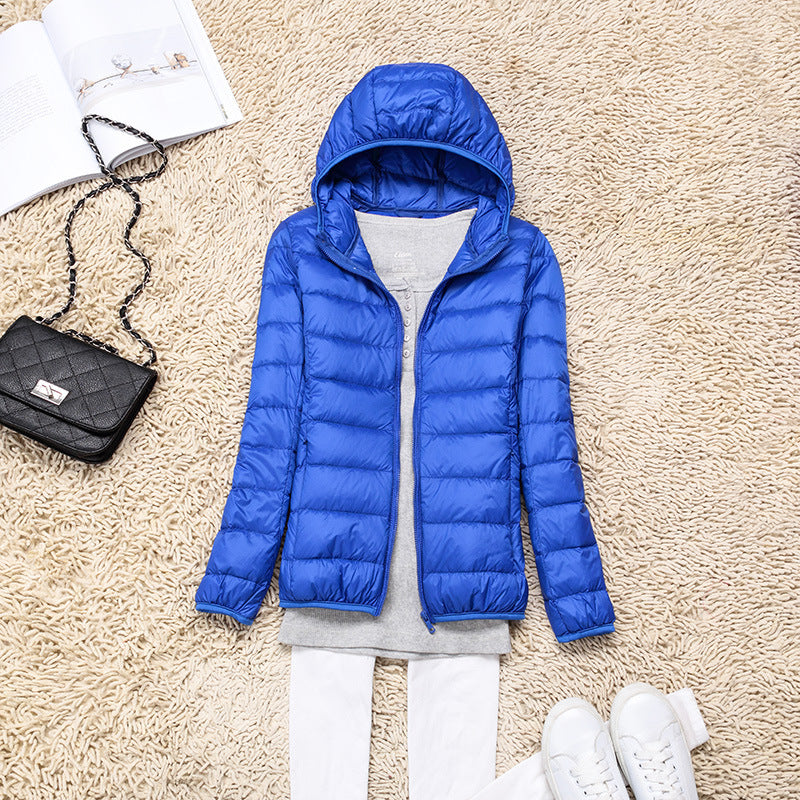 Slim Portable Short Down Jacket
