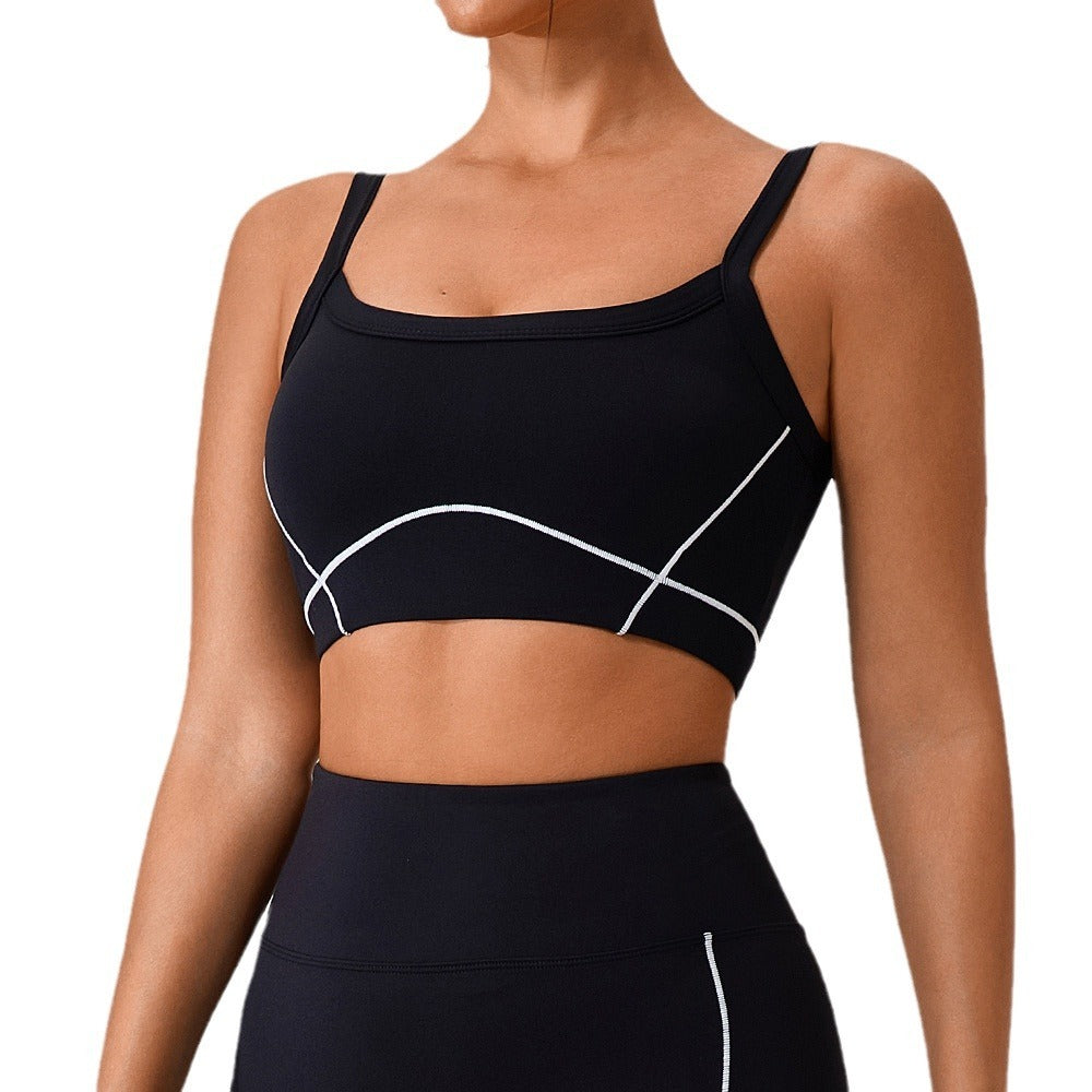 Outdoor Sports Women's Shockproof Yoga Vest