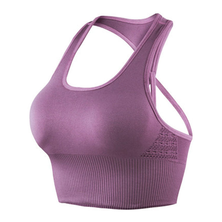 Shockproof Sports Bra Tight-fitting Fitness Seamless Yoga Wear