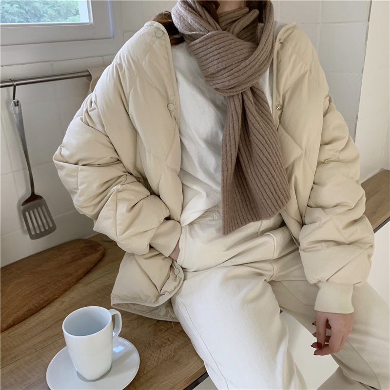 Solid Tops Winter Jackets