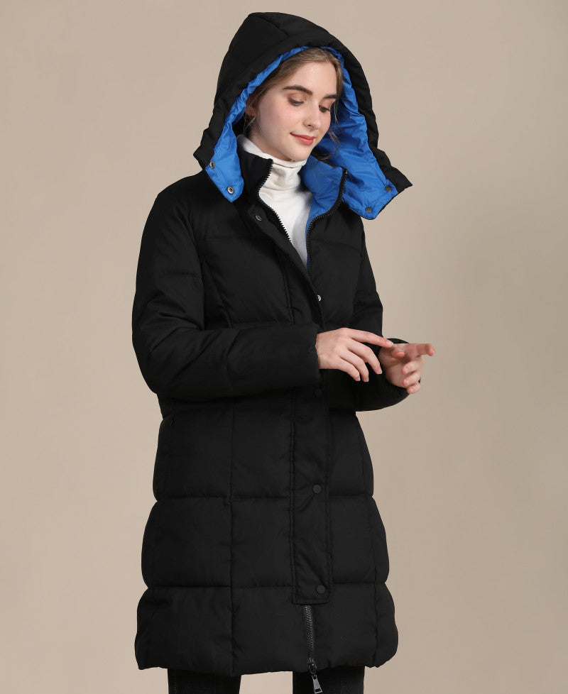 Thickened Contrast Color Cotton Jacket