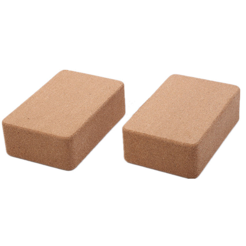 Cork yoga bricks