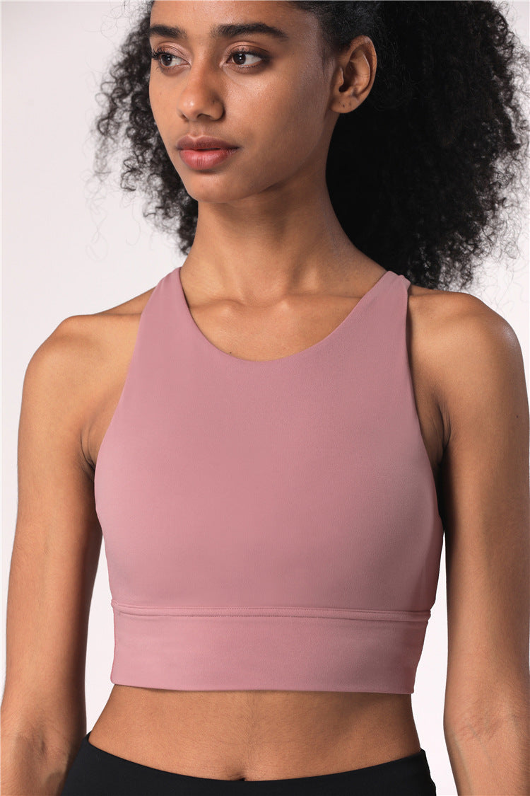 Fitness Cross Back Gym Tops