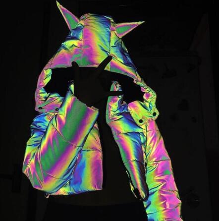 Winter Rainbow Reflective Jacket