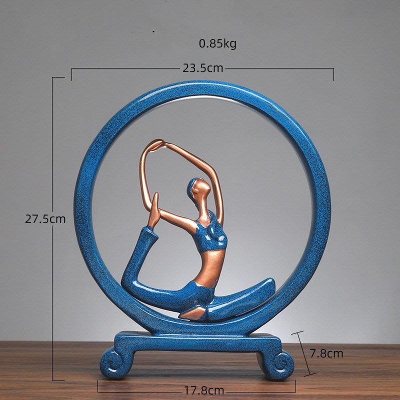 Yoga Girl Decoration