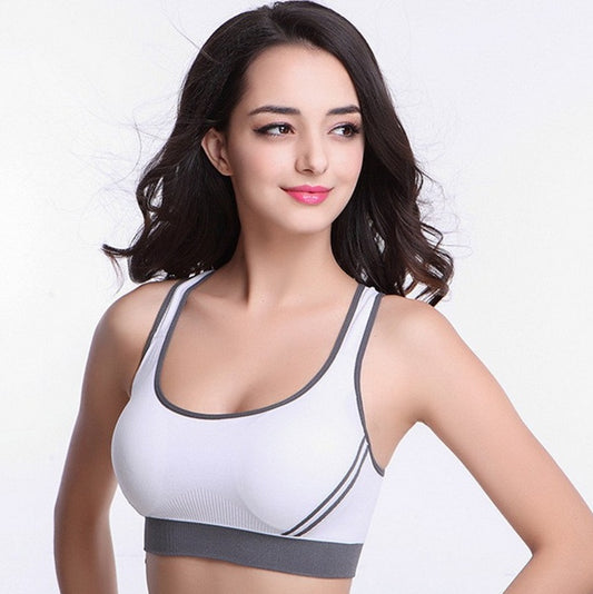 Cross No Steel Ring Sports Bra