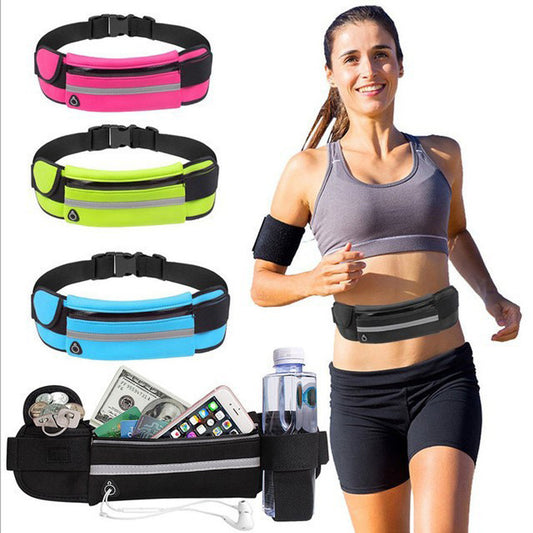 Fitness Running Jogging Waist Bag With Pocket