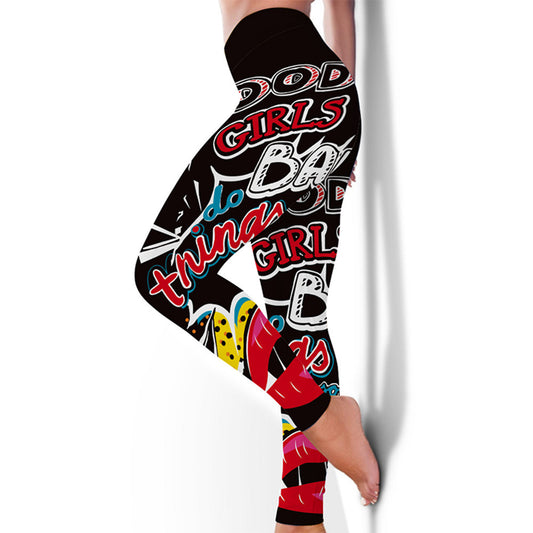 New Fitness High Elasticity Sweat-Absorbent Digital Print