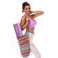 Canvas Yoga Bag Backpack with Large Size Zipper