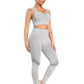 Knitted Hip Yoga Suit