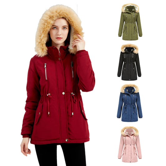 Detachable Hooded Feece Jacket Women