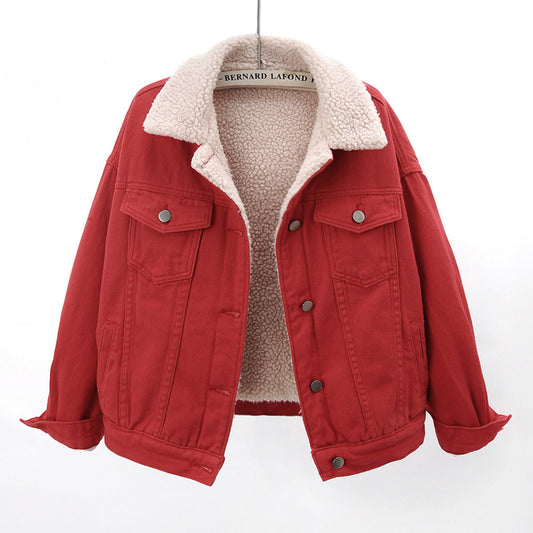 Velvet Denim Jacket