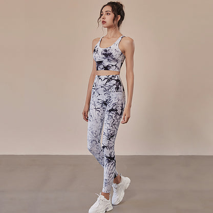 Tie-Dye Yoga Wear Outdoor Sports