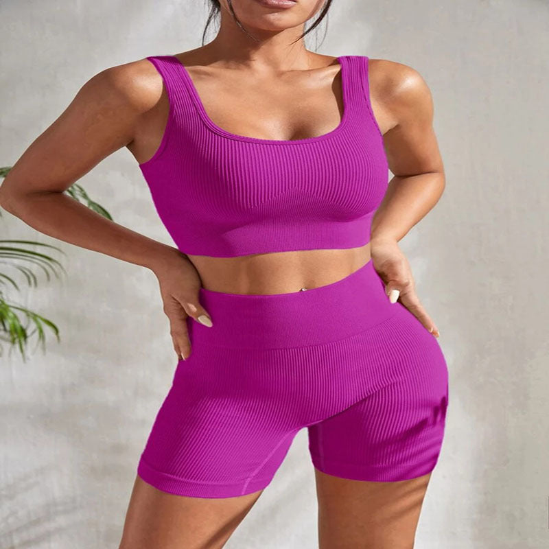 Yoga Clothes Shorts Sports Suit Women