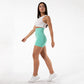 Seamless Soft Material Fitness Exercise High Waist Shorts