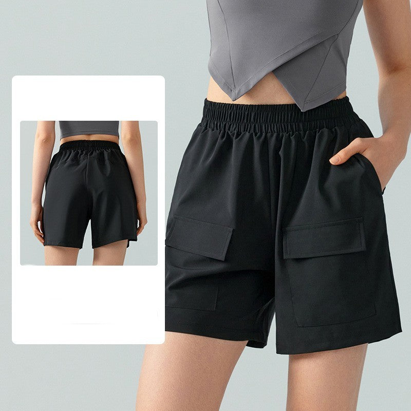 European And American Workwear Sports Shorts For Women