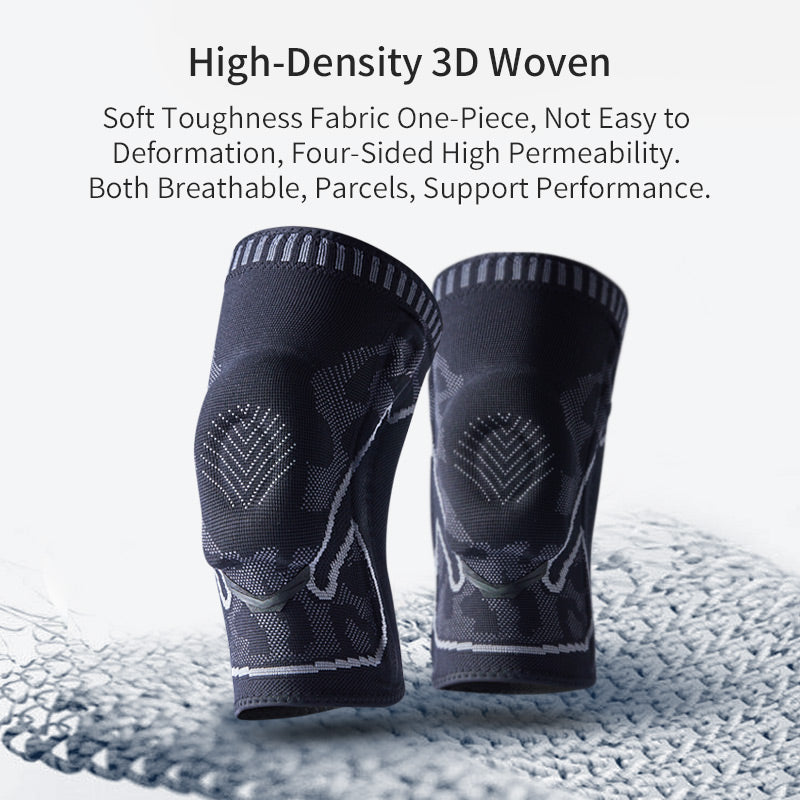 TMT Knitted Silicone Anti-collision Sports Knee Pads